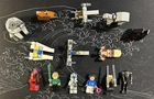 Star Wars Lego Lot Includes Mini Figs and Small Ships