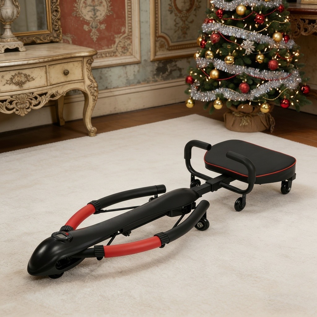 Dispositivo de entrenamiento de músculos abdominales, máquina de remo ajustable