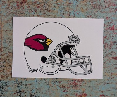 Arizona Cardinals Helmet Sticker - 2017 NFL Vending Machine Football Series