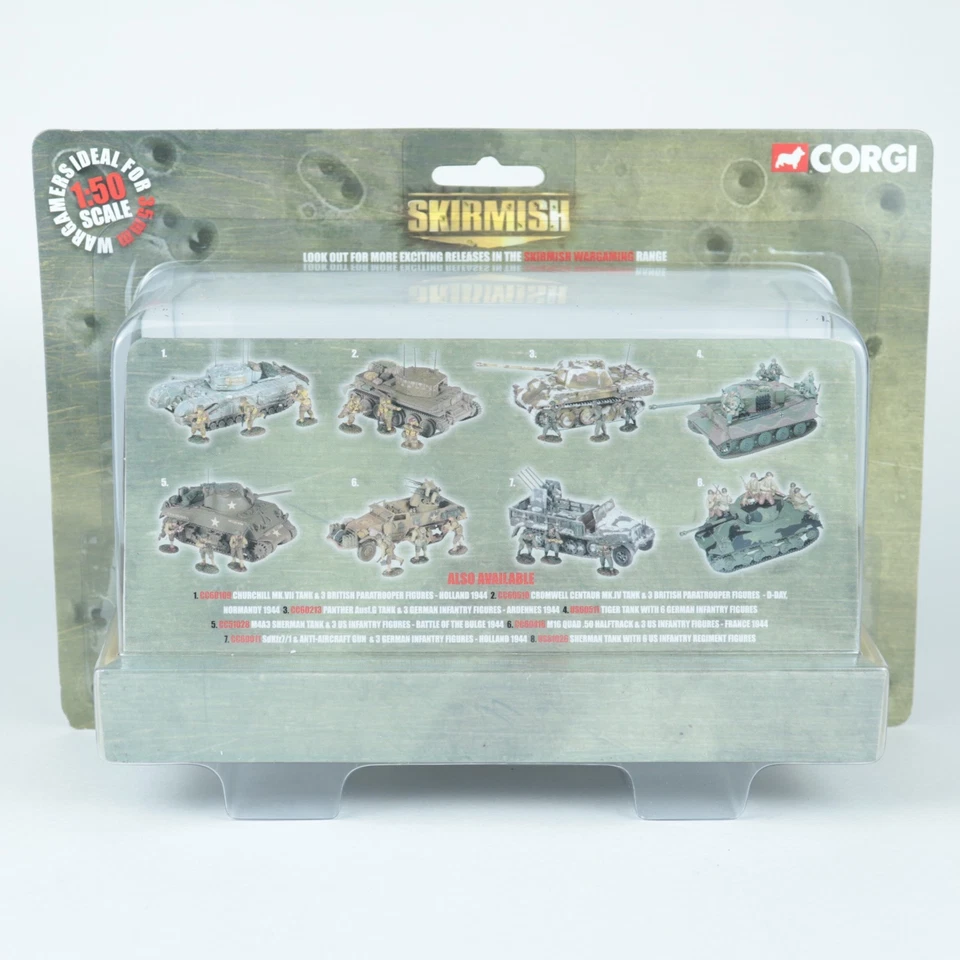 Corgi Skirmish CC60109 Churchill MK VII Tank 3 British Paratroopers 1:50 New Box - Image 2 of 4