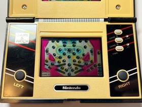 NINTENDO GAME AND & WATCH Pinball 1983 Multi Screen  with BOX Retro game