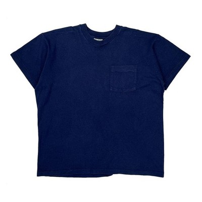 Blank Trend Basics Single Stitch T-Shirt - XL Blue Cotton