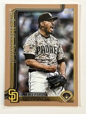 Jeremiah Estrada 2025 Topps Update (SP,SN) Gold Foil #’d 1621/2925 SD Padres