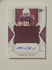 2025 National Treasures Collegiate RPA /99 Marcel Reed Rated Prospect