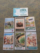 Dalkeith Postcard Set G.W.R. Posters of Wales