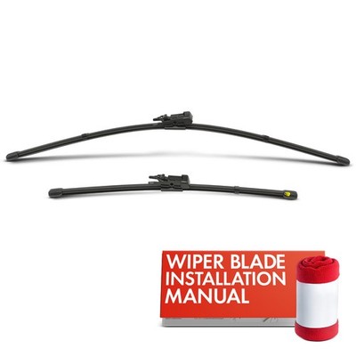 2Pcs Front 24'' & 16''Windshield Wiper Blades for Chevy Spark RAM Promaster City