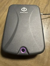 Wincent Gun Safe with Fingerprint Scanner and LED Light - Black (PAI1BK)