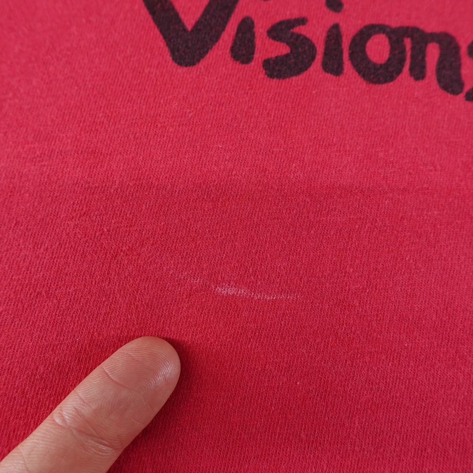 Camisa Ibiza De Colección Para Hombre Mediana Roja Arte Funky Retro Michael Estrellas Años 90 España Foto 4 de 4