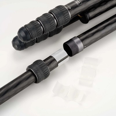 BENRO BG28 + BG25 - 1er Set Führungsringe 2 Größen für BENRO Stativ