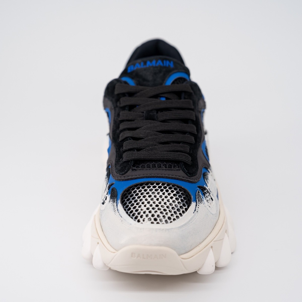 balmain 13ss BASKETS CUIR ET TOILE スニーカー 0400020914095_BLANC_A5?wid=830