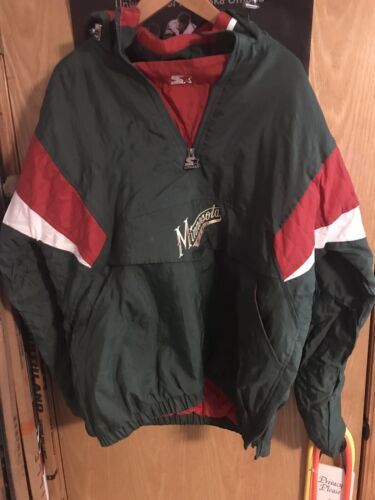 NEW Vintage Minnesota Wild Starter Jacket NHL Hockey | eBay