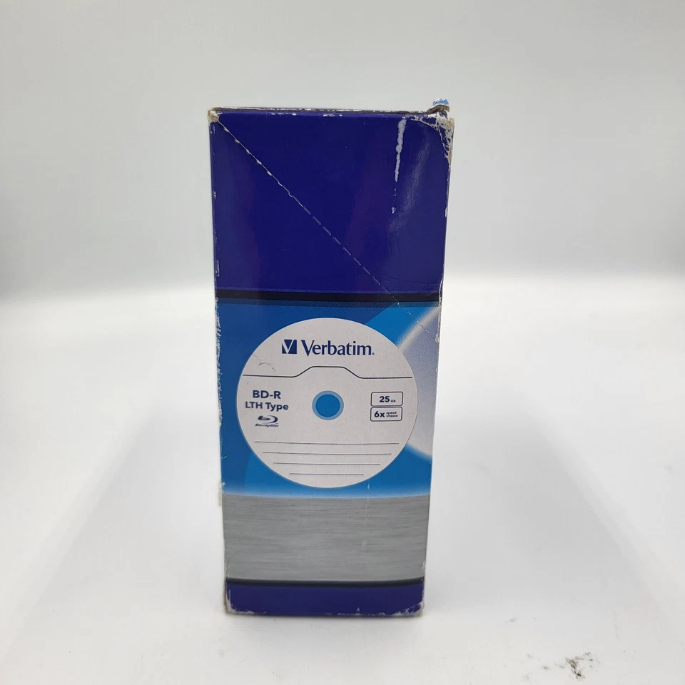 Verbatim Recordable Blu-ray Disc 5 Packs BD-R LTH Type 6X Speed 25GB - Image 3 of 4