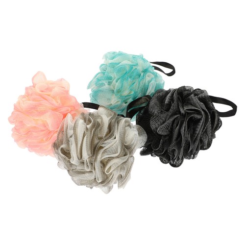 4 Pcs Bathing Rubbing Back Ball Baby Bathroom Scrubber Body Loofah Exfoliator - Picture 5 of 12