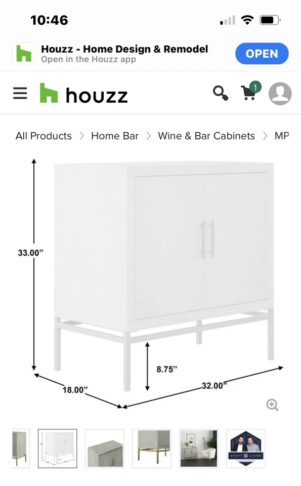 новый барный шкаф - Изображение 3 из 3