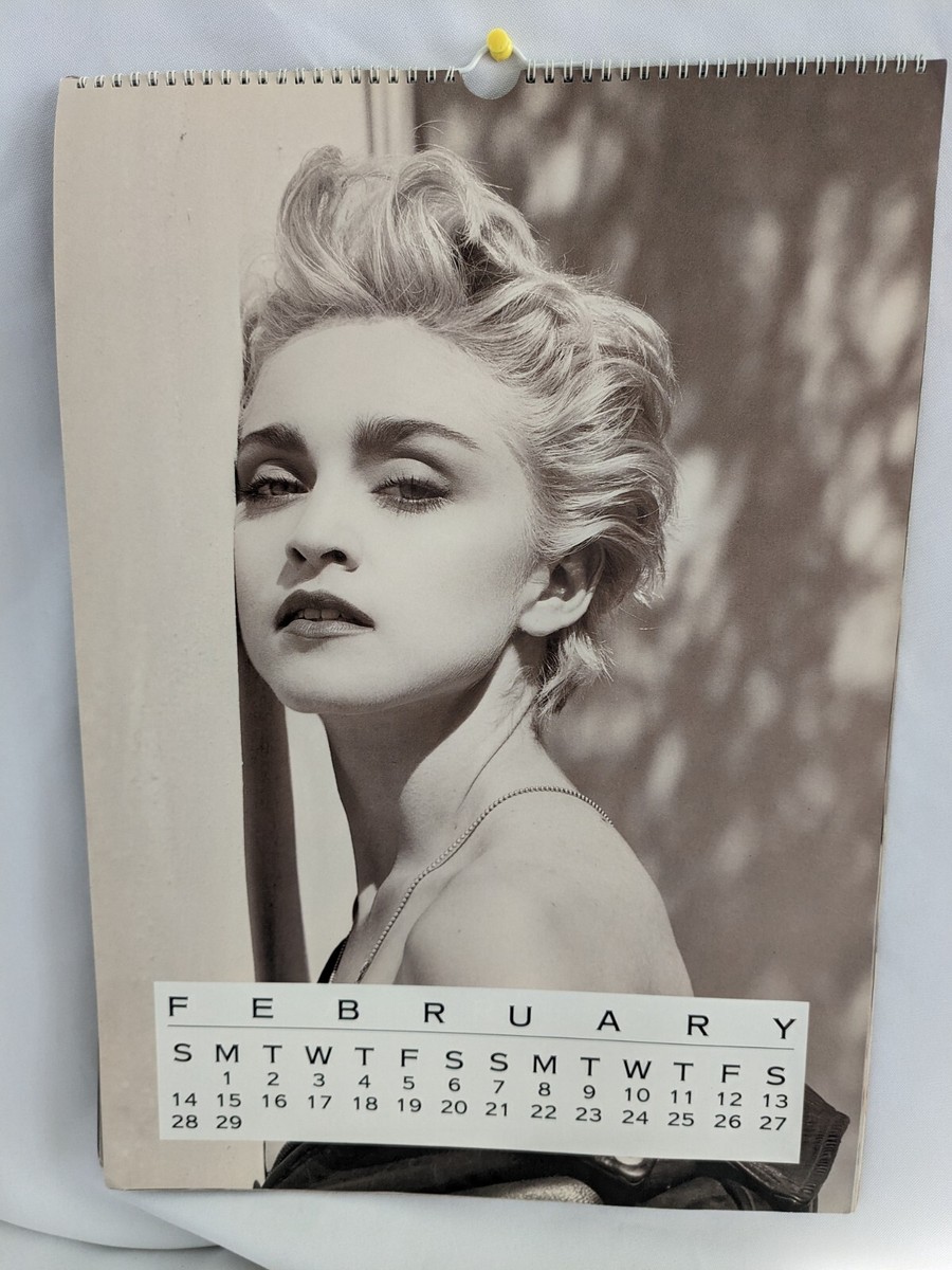 マドンナ】1988年 カレンダーポスター マドンナ 1993年カレンダー（Χ