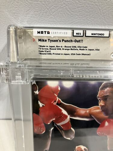 Mike Tyson's Punch-Out, 7.5 WATA GRADE,CIB, Letter grade 9.2, 1987 - Picture 2 of 16