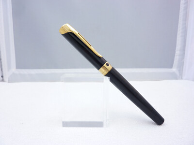 Waterman L' Etalon schwarz lackierter Luxus Füllfederhalter - 18 Karat Goldfeder