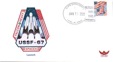 2023 SpaceX Falcon Heavy USSF-67 Sats Launch Cape Canaveral 15 Jan Spacex Patch