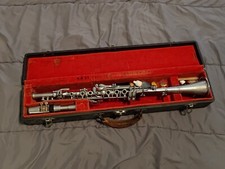 Antique Elkhart Pedler Premiere Clarinet - Silver Plated - Working/Playable