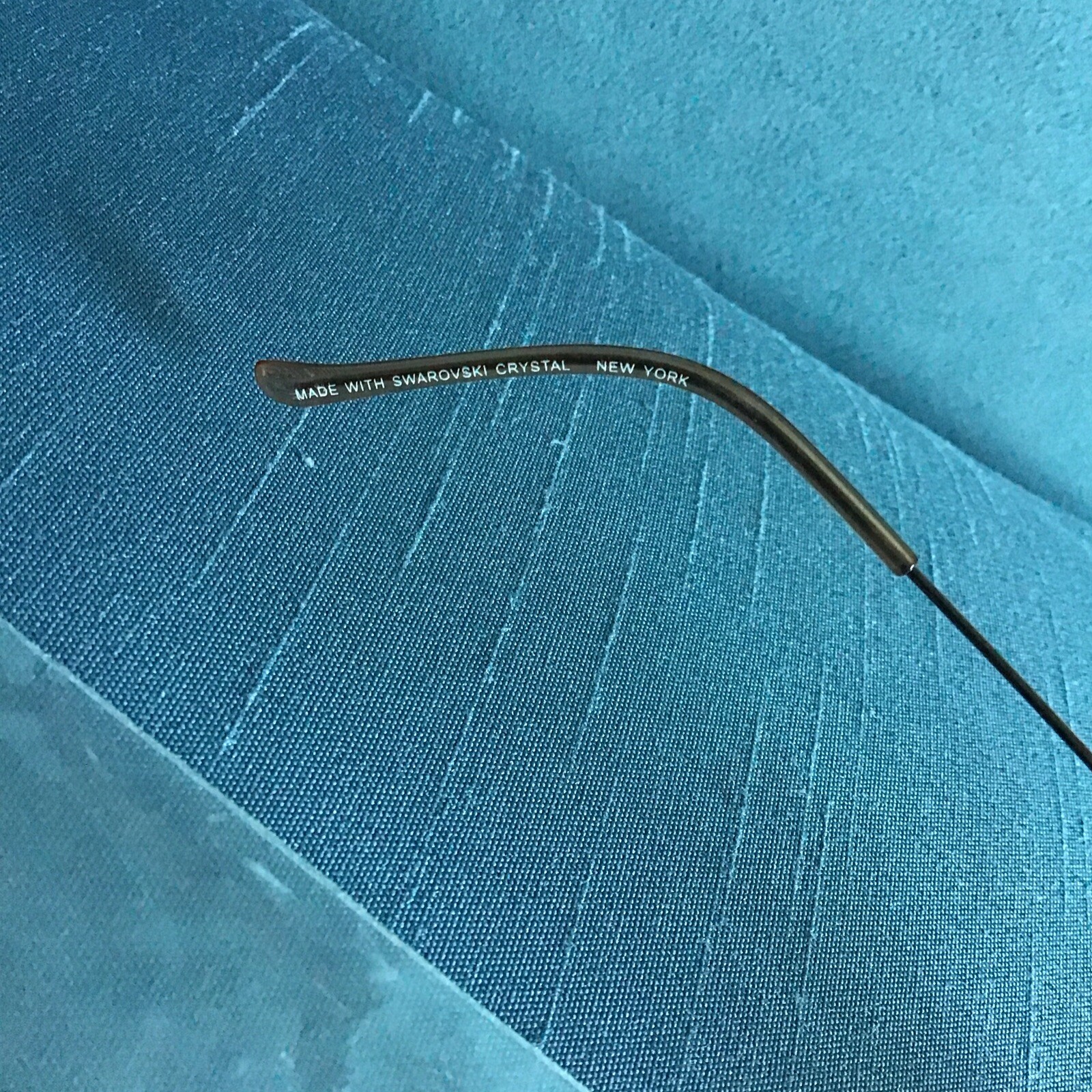 Jimmy Crystal Ladies Bronze Coloured Sunglasses With Swarovski Crystals eBay