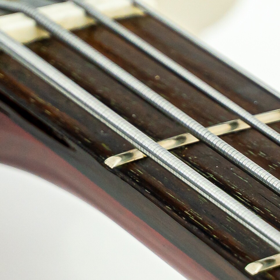 2011 Epiphone EB-0 SG Bass Cherry Red w/ Artec Sidewinder AlNiCo V Pickup