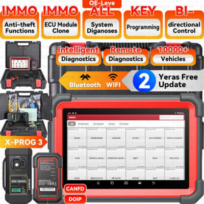 2026 Launch X431 IMMO Elite mit X-Prog3 OBD2 Diagnosegerät IMMO KEY PROGRAMMIER