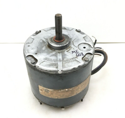 GE 5KCP39KFN670S Condenser FAN MOTOR 1/4 HP 230V 21D143068P01 825RPM used #ME608