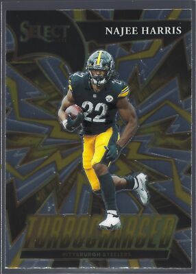 2021 Panini Select #TUR-6 Najee Harris Turbocharged