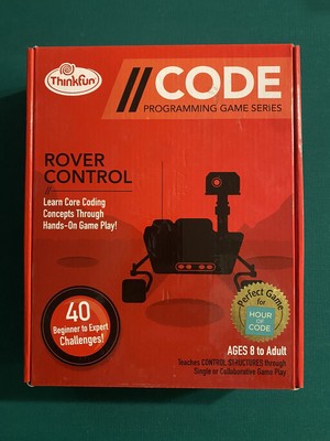 Thinkfun Code Board Game Programming Series Lunar Rover Control Brand New Sealed