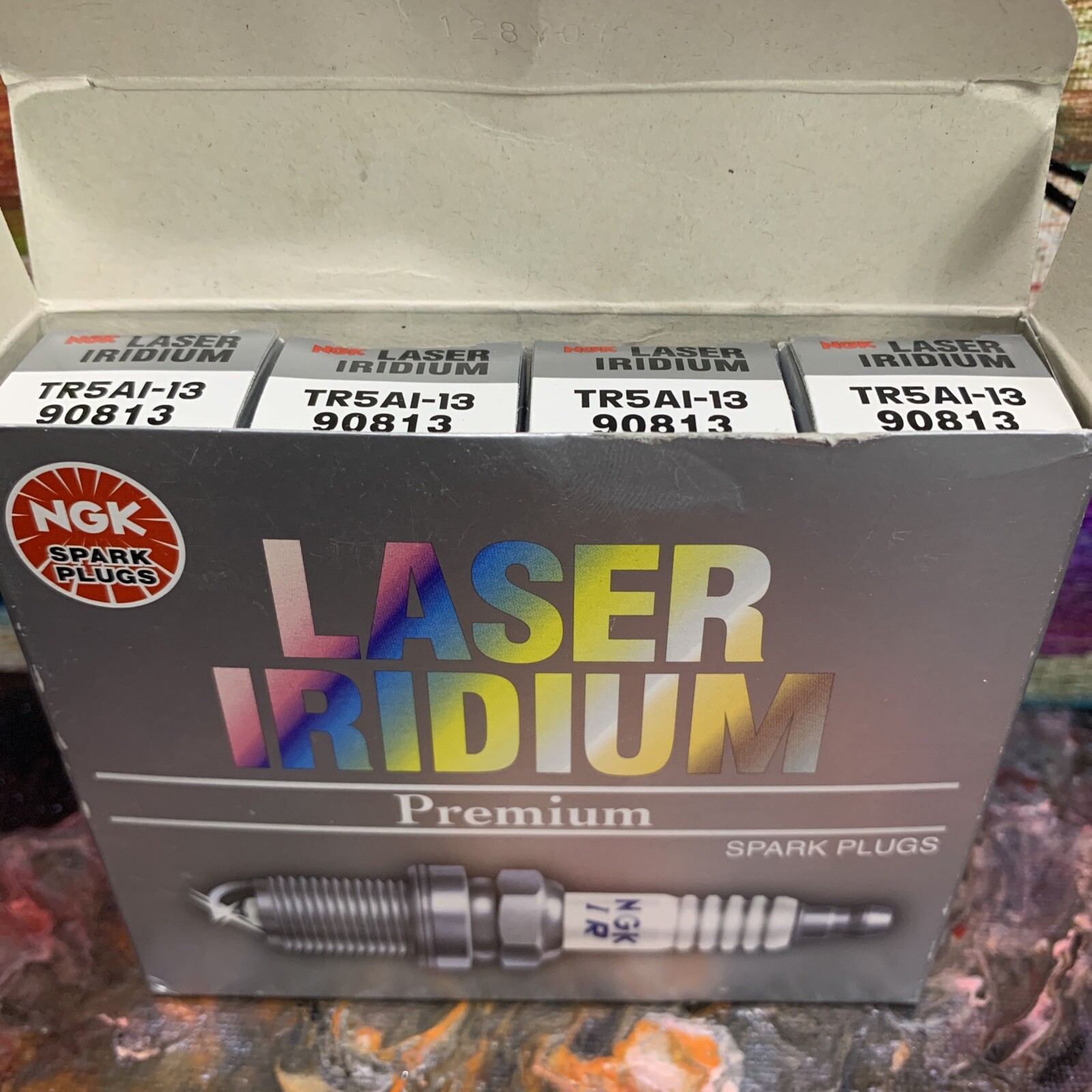 4 Pack NGK 90813 (TR5AI13) Laser Iridium Spark Plugs Mazda 5, 6, B2300