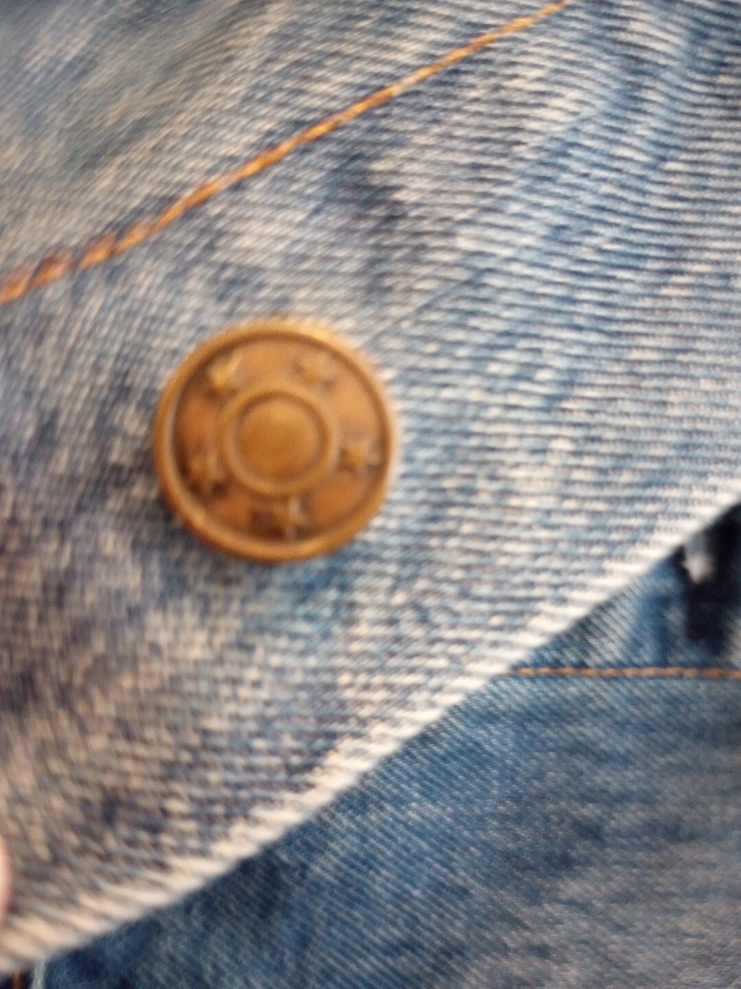 Levi Strauss &Co. Rare DOT Jean Jacket... Retro. 80s/90s Sz Small . image 10