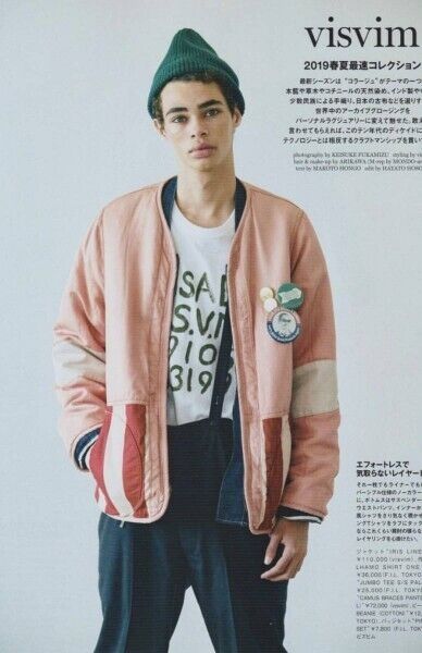 Visvim 19ss Mud Dye Iris Liner Jacket Flagged Pink Size 3 Visvim 19ss Mud Dye Iris Liner Jacket Flagged Pink Size 3