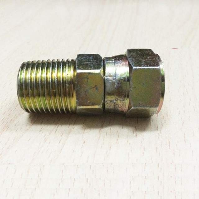 Hydraulic Fitting Steel Adapter 1 4 Male NPT To Female JIC 7 16 20 AN hydraulic-fitting-steel-adapter-1-4-male-npt-to-female-jic-7-16-20-an