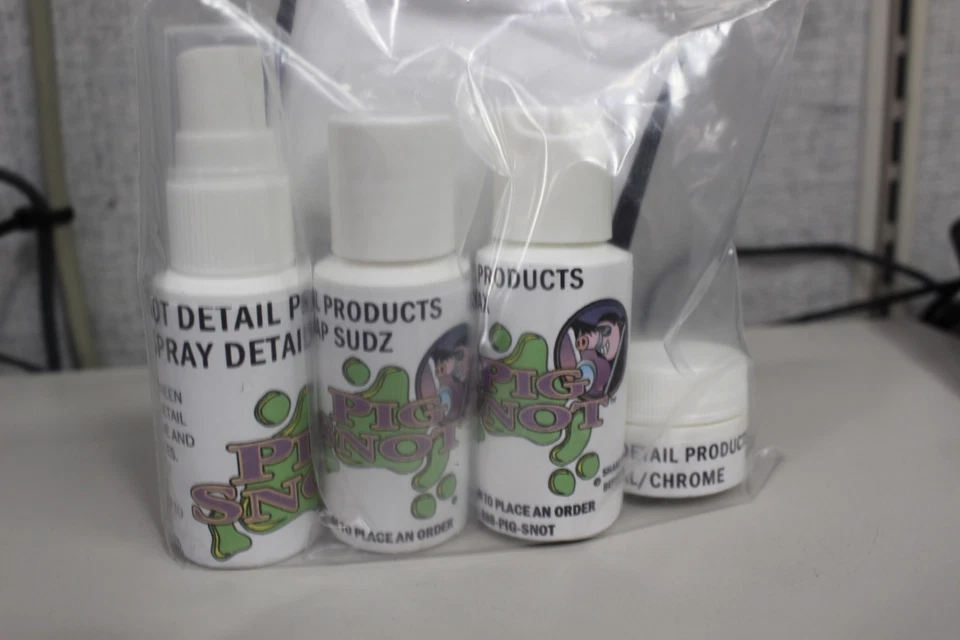 Paquete de muestra detalle completo Pig Snot motocicletas, automóviles, barcos Foto 2 de 2