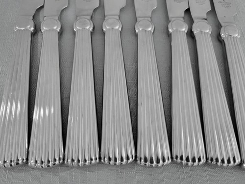 Waterford Carleton 18/10 Stainless Knife Set Of Eight - Picture 6 of 6