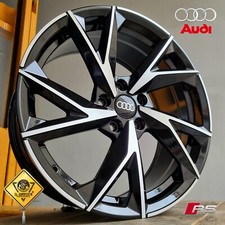 New A3 2023 Kit 4 Cerchi in Lega 18" Compatibili con Audi A3 S3 8p 8ya Q2 Q3 TT