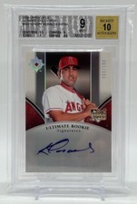 Kendry Morales 2006 Upper Deck Ultimate Collection #142 /180 Mint BGS 9 Auto 10