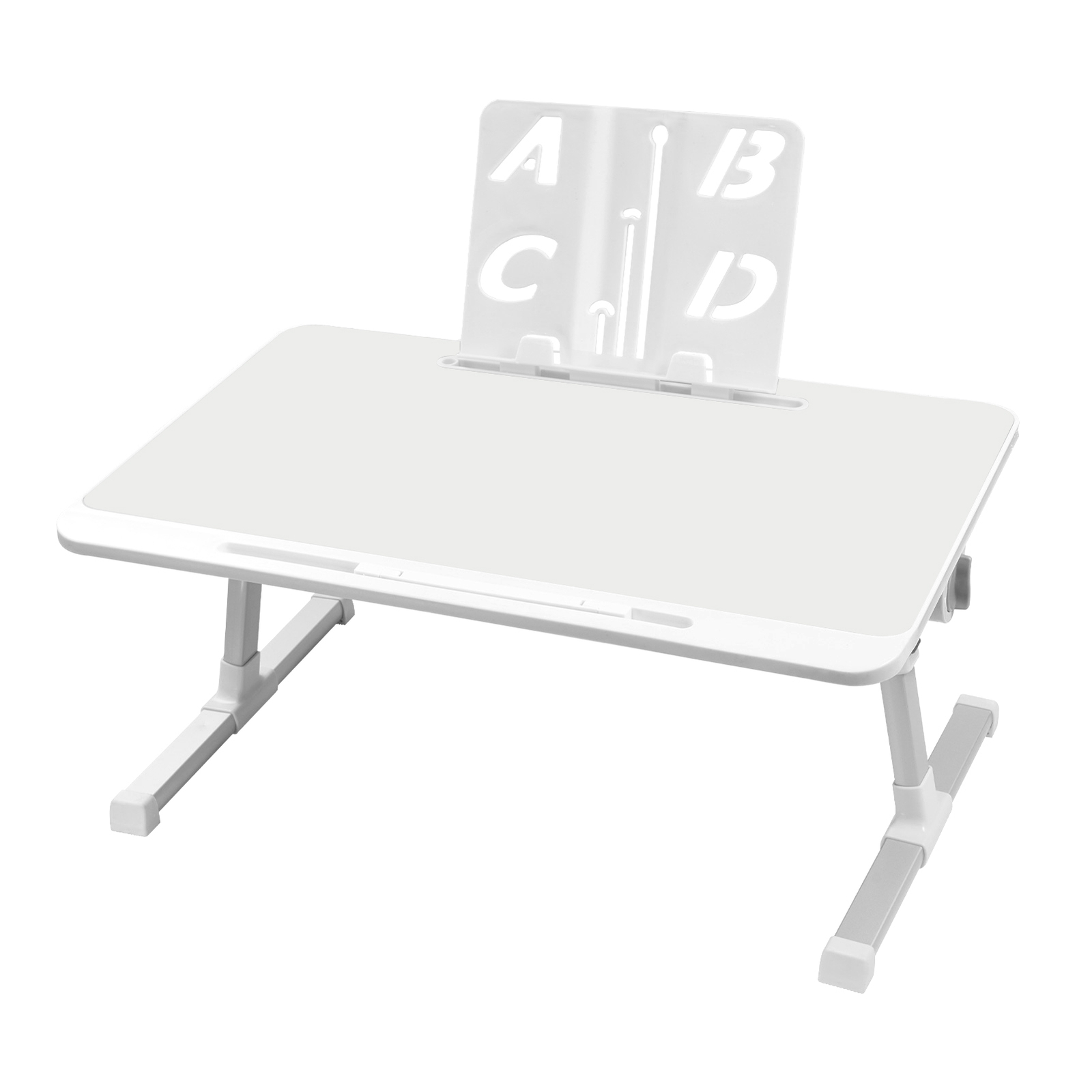 Adjustable Foldable Laptop Stand Tray with Drawer for Sofa Bed Notebook