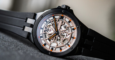 EDOX Delfin Mecano Automatic 85303 37NCA BEIO Watch Diver Wristwatch
