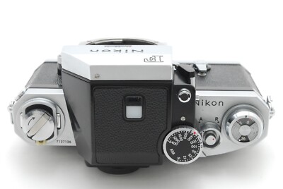 Near MINT ] Nikon F Photomic Silver 35mm SLR Nikon 28mm F3.5