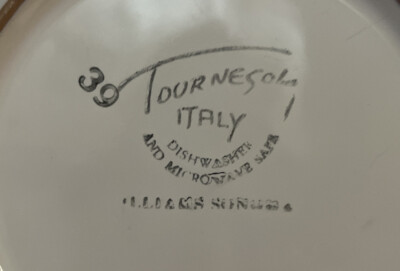 Williams Sonoma Tournesol Design Beautifully Painted Fast Shipping