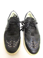 FRANKIE MORELLO leather Spiked Sneakers Size EU 43 US Mens 9
