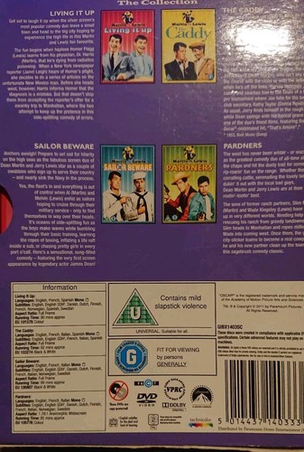 Dean Martin & Jerry Lewis | The Collection | DVD Box Set | FAST SHIPPING - Picture 2 of 2