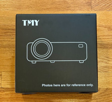 TMY Mini Projector Model V08 Outdoors 7500 Lumen New In Box Accessories Included