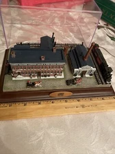 Lenox 1895-2000 Machine Co Boiler & Iron Works Engines Display Scene!! Railroad