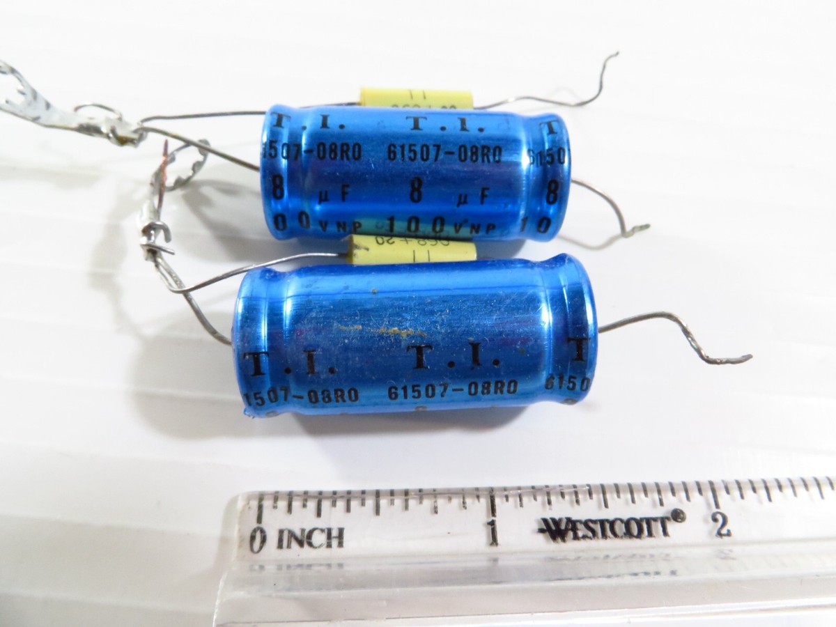 2 Pack Texas Instruments Metallized Polyester Axial