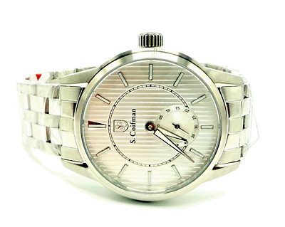 NEW S Coifman. WATCH SC0508 44mm Japan VD78 3 Year Warranty NO BOX