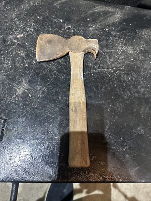 Sehr altes seltenes Beil Werkzeug mit Herstellermarke.   Ref B16