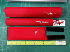 California lite (red) Bmx pads Padset