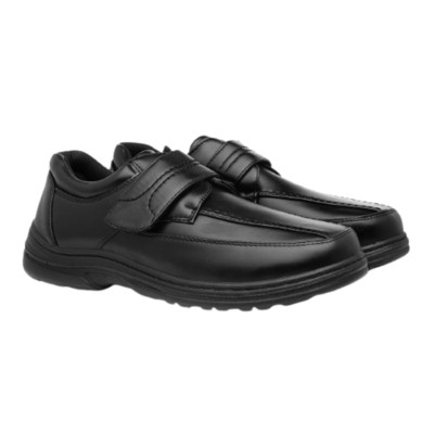 Herren Weite Passform Einfacher Verschluss Schuhe Turnschuhe Schule Büro Formell Leicht